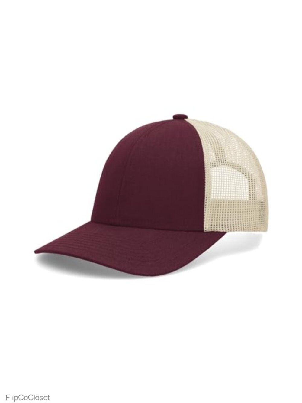 Low-Profile Trucker Cap with Snapback Adjustable Closure